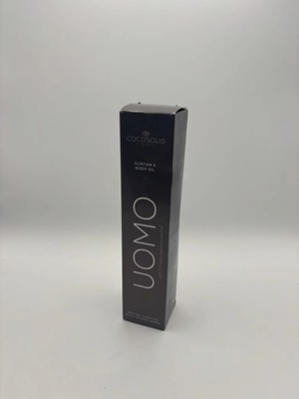 COCOSOLIS UOMO men’s Tan Accelerator Organic Suntan & Body Oil 200ml For Him